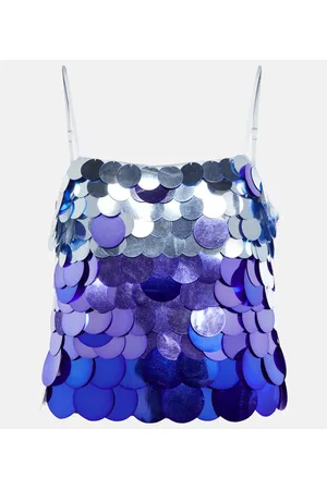 Simkhai Top lencero Nikky con lentejuelas
