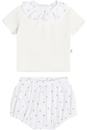 Il gufo Bebé - set de camiseta y braga de algodón