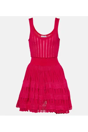 Alaïa Alaïa Vestido corto Crinoline