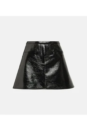 Courrèges Courrèges Minifalda de vinilo
