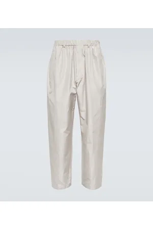 LEMAIRE Pantalones rectos de seda