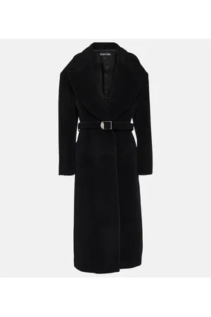 Tom Ford Abrigo de lana y alpaca