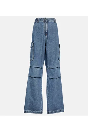 COPERNI Pantalones cargo anchos de denim