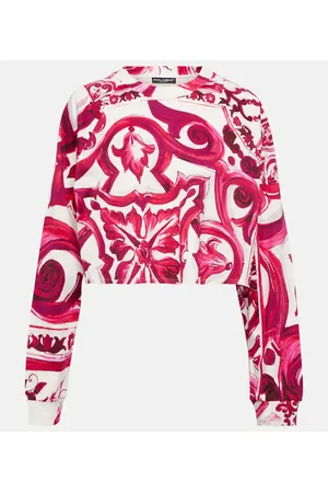 Dolce & Gabbana Sudadera Majolica en jersey de algodón