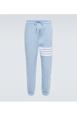Thom Browne Pantalones deportivos 4-Bar de algodón