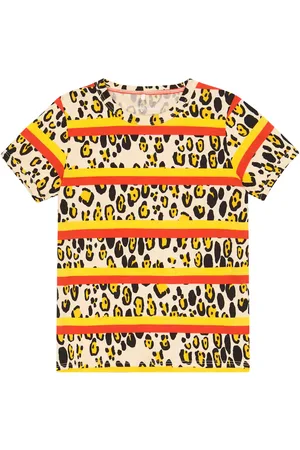 Mini Rodini Top en mezcla de algodón estampado