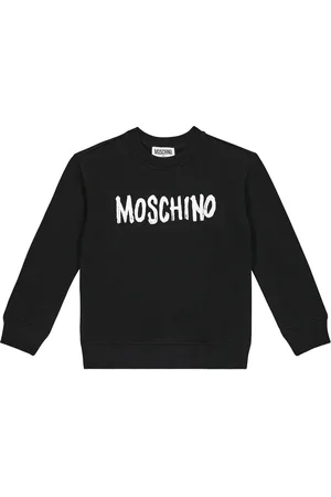 Moschino Sudadera en mezcla de algodón con logo
