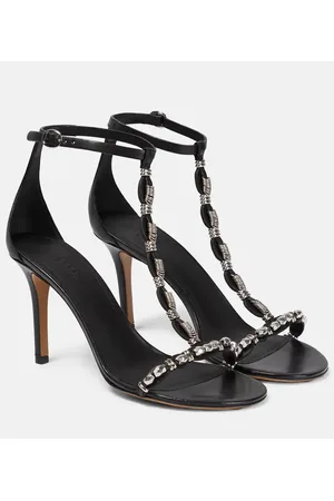 Isabel Marant Sandalias Einari de piel adornadas