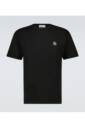 Stone Island Camiseta de jersey de algodón
