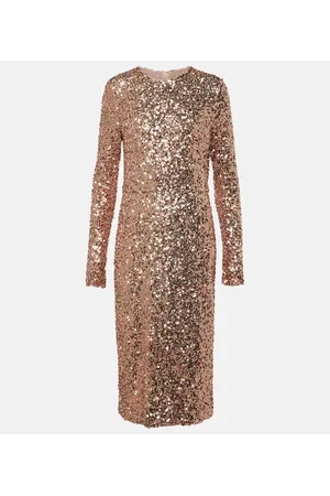 Dolce & Gabbana Vestido midi con lentejuelas