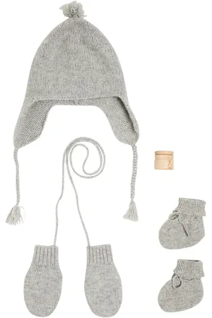BONPOINT Bebé - set de gorro, manoplas y botines