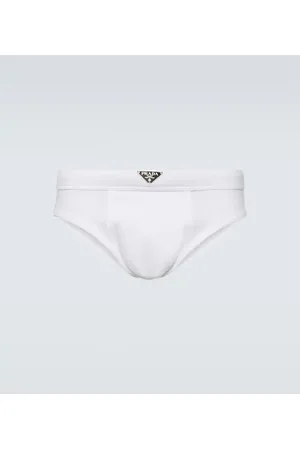 Prada Slips Triangle en algodón