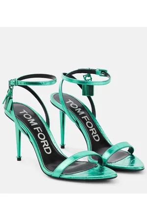 Tom Ford Sandalias Padlock de piel