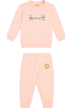 OFF-WHITE Bebé - chándal de algodón con logo