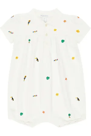 Ralph Lauren Bebé - mono de algodón
