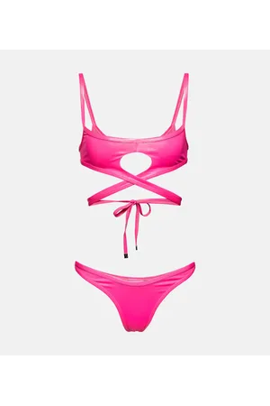 The Attico Bikini wrap cuadrado