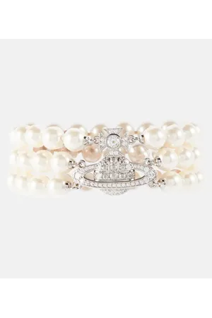 Vivienne Westwood Pulsera Graziella con perlas sintéticas