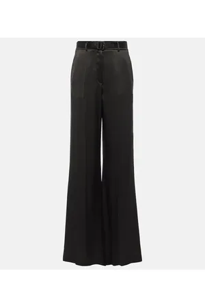 GABRIELA HEARST Pantalones anchos Mabon de seda