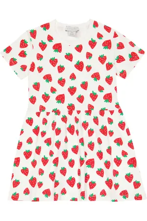 Stella McCartney Vestido de punto fino con estampado