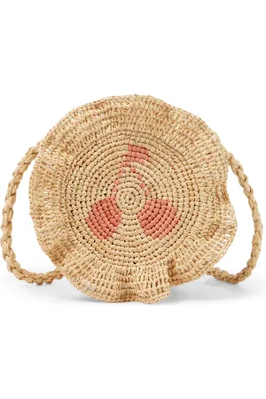 BONPOINT Bolso al hombro Fina de rafia