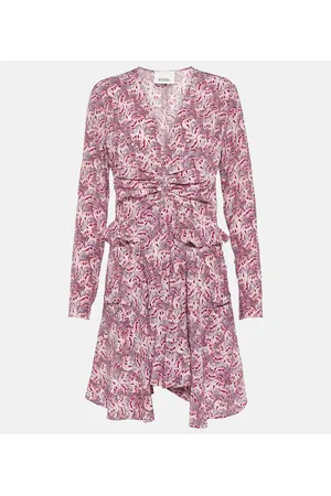 Isabel Marant Vestido corto Usmara de mezcla de seda