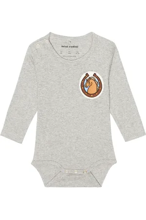 Mini Rodini Mono de algodón bordado