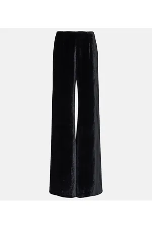GALVAN Leggings Pat de terciopelo