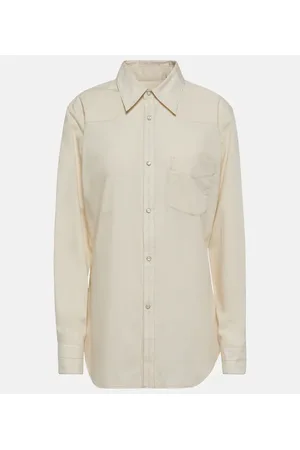 LEMAIRE Camisa de popelín de algodón