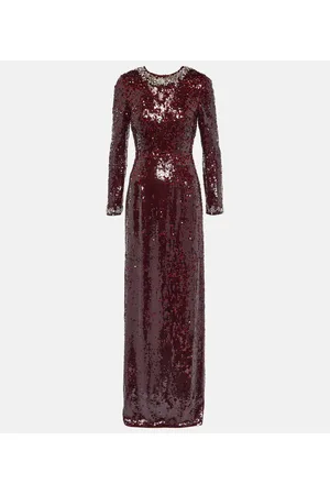Erdem Vestido de fiesta Yoanna con lentejuelas