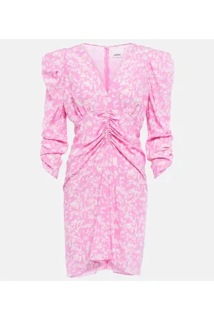 Isabel Marant Vestido corto Aliniza en mezcla de seda
