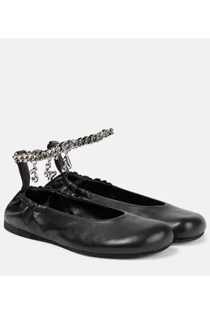 J.W.Anderson Bailarinas Charm de piel