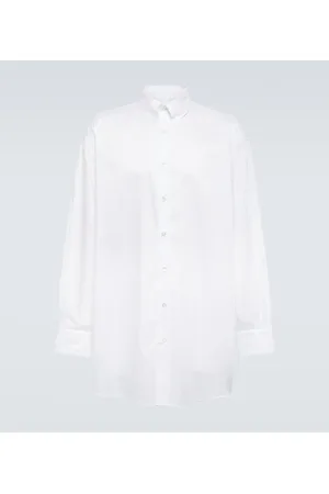 Maison Margiela Camisa en popelín de algodón