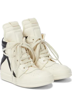 Rick Owens Zapatillas altas Geobasket de piel