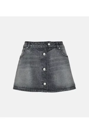 Courrèges Courrèges Minifalda de denim