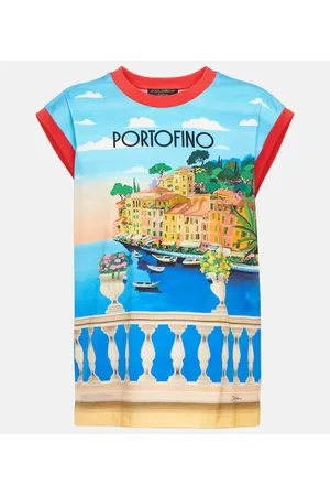 Dolce & Gabbana Portofino camiseta en jersey de algodón