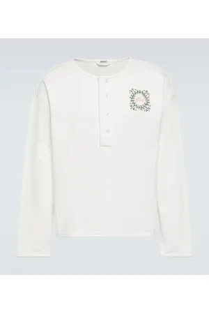 BODE Camiseta con botones Daisy Never Tell