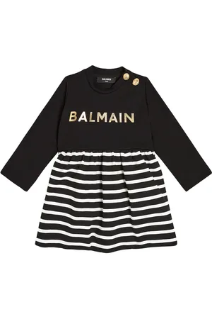 Balmain Bebé - vestido con logo