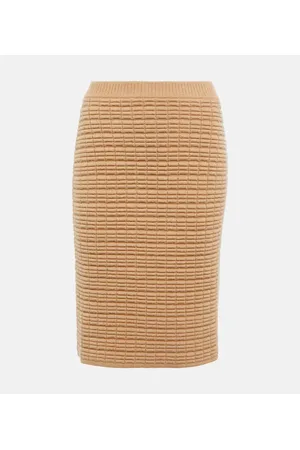 Khaite Falda corta Nailah de cachemir