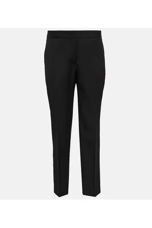 Jil Sander Pantalones rectos de lana