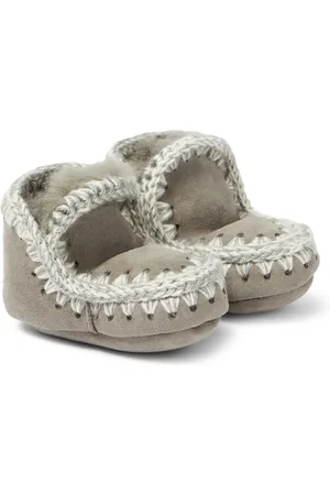 Mou Bebé - botines de ante con forro de borrego