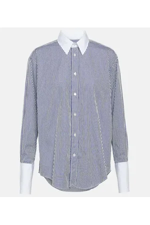 Ralph Lauren Camisa de algodón a rayas