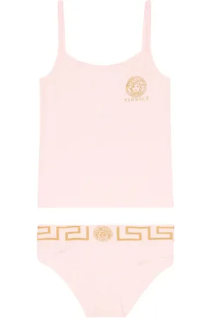 VERSACE Set de top y braga Greca Border