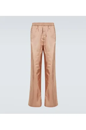 VALENTINO Pantalones anchos de nylon ligero
