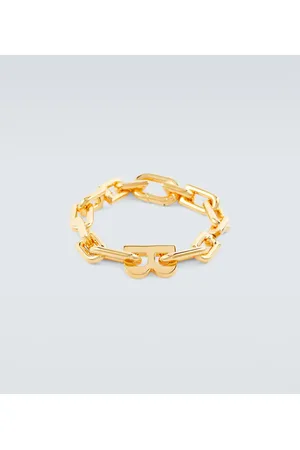 Balenciaga Brazalete B con cadena