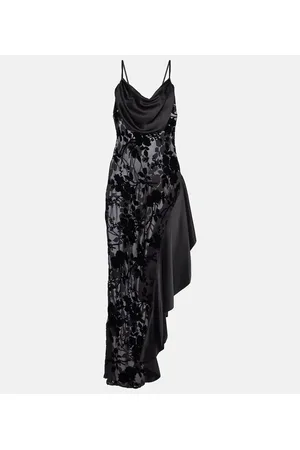 RODARTE Vestido lencero asimétrico al bies