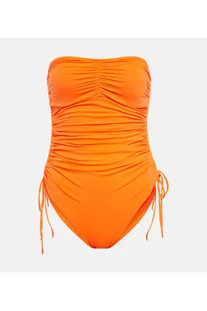 Melissa Odabash Bañador bandeau Sydney fruncido