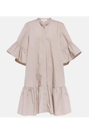 Dorothee Schumacher Vestido corto Poplin Power de algodón