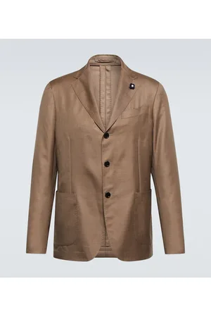 LARDINI Blazer de cachemir y seda