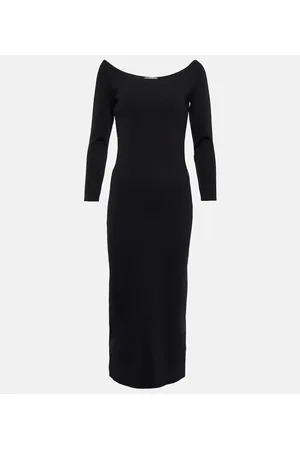 The Row Vestido midi Coralinda de scuba