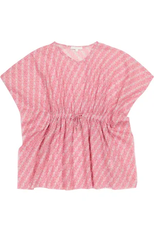 Chloé Chloé Kids Vestido de algodón estampado
